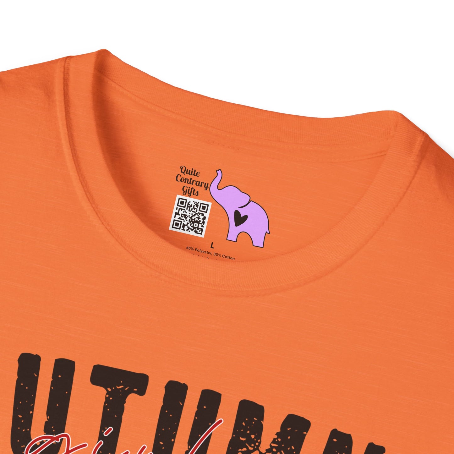 Autumn Girly Adult T-shirt