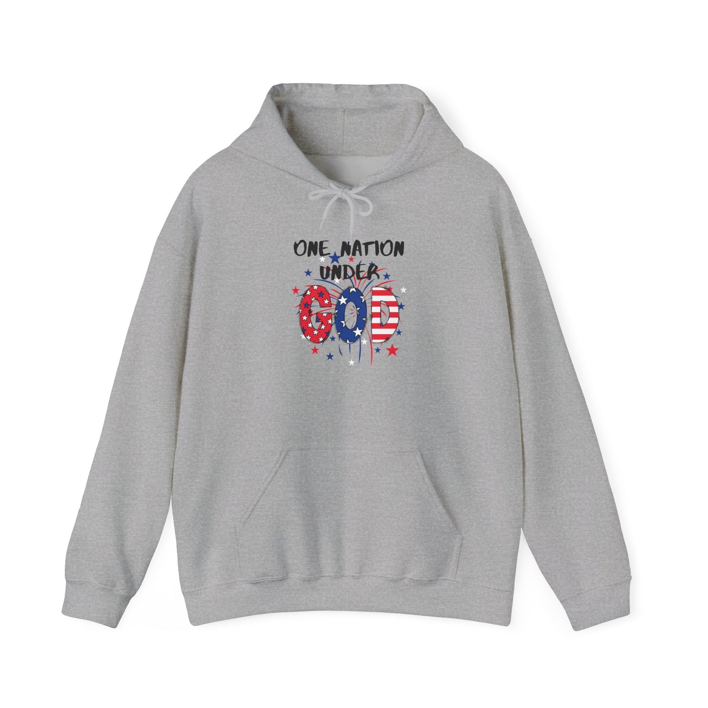 One Nation Under God Heavy Blend™ Hooded Sweatshirt