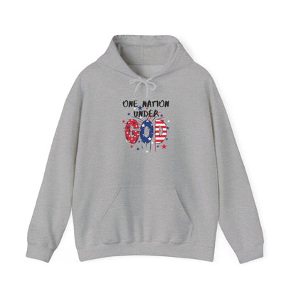 One Nation Under God Heavy Blend™ Hooded Sweatshirt