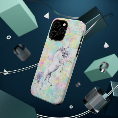 Pastel Pegasus MagSafe® Compatible Tough Case for iPhone