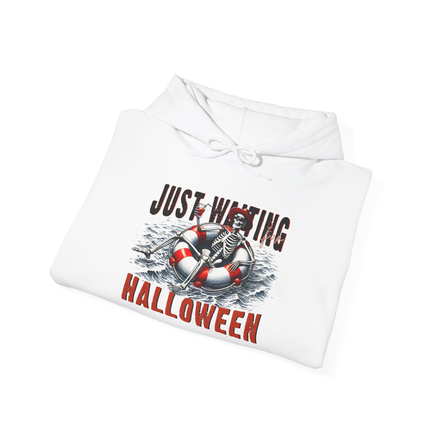 Just Waiting For Halloween Heavy Blend™ Hooded Sweatshirt