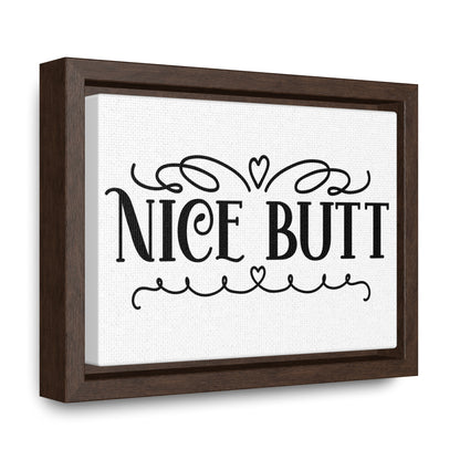 Nice Butt Canvas Wraps, Horizontal Frame