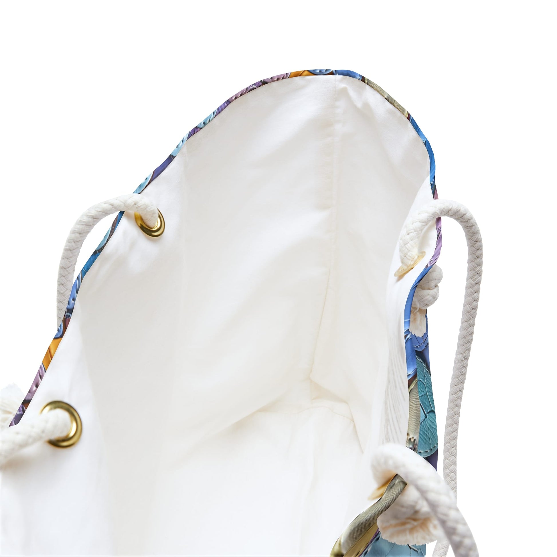 Color Pop Leather Hearts Weekender Bag