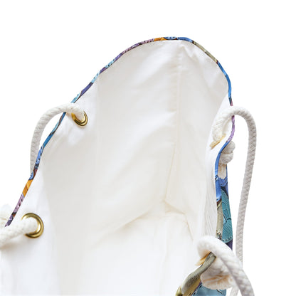 Color Pop Leather Hearts Weekender Bag