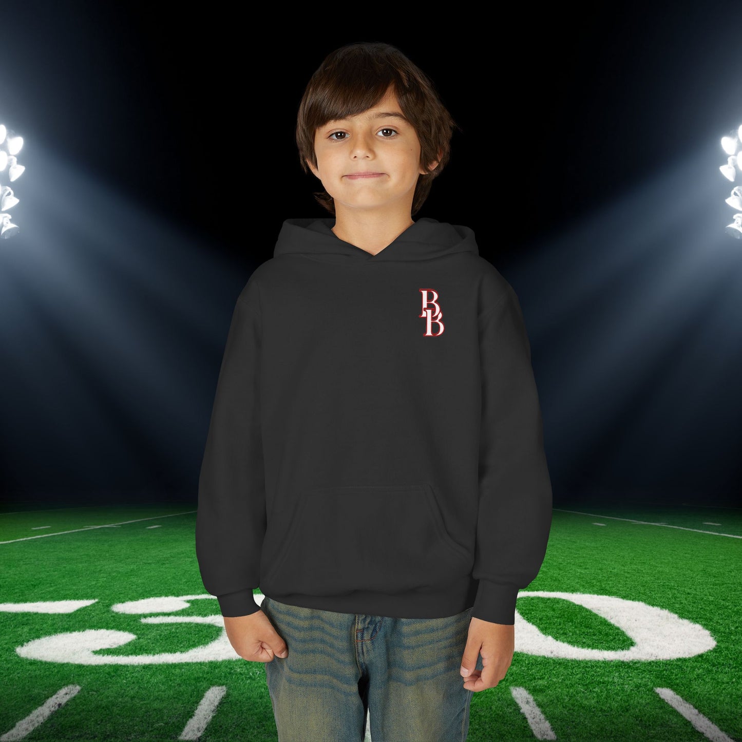 Bellville Brahmas Youth Heavy Blend Hoodie