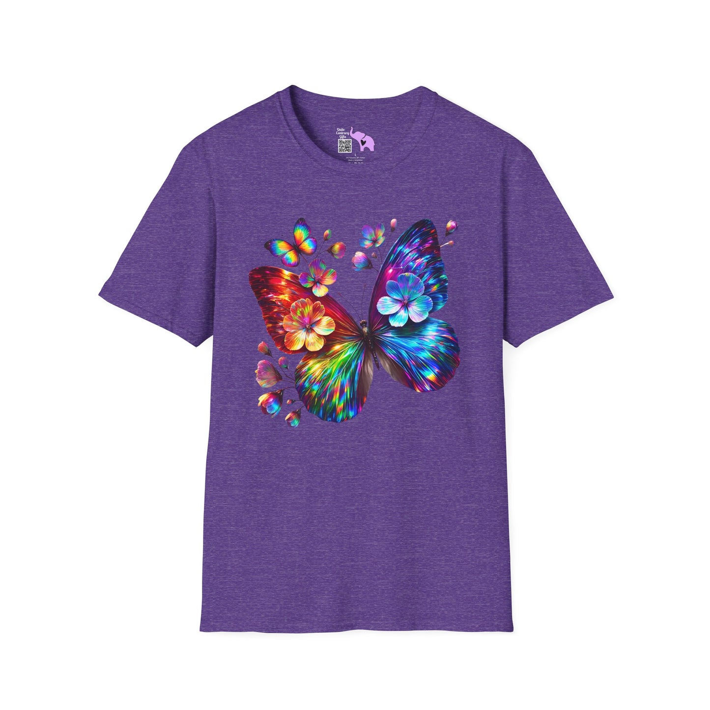 Colorful Butterflies Adult T-shirt