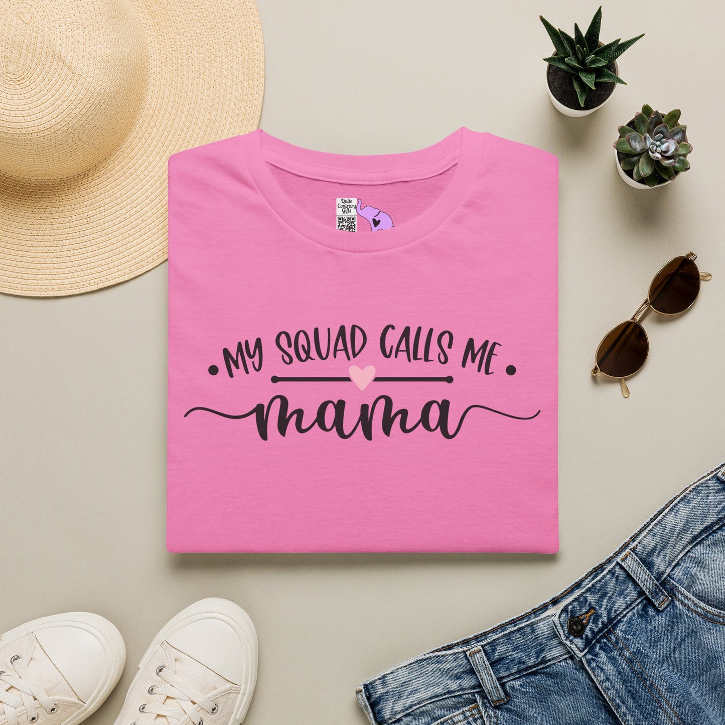 My Squad Calls Me Mama Adult T-shirt