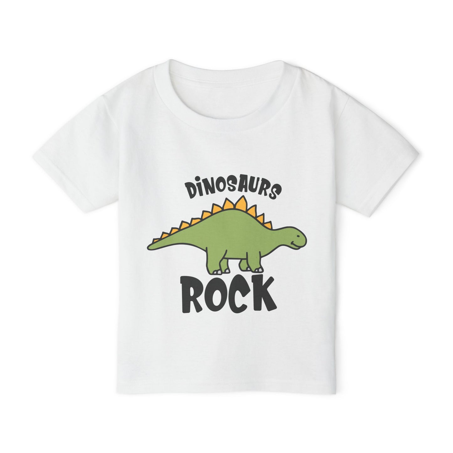 Dinosaurs Rock Heavy Cotton™ Toddler T-shirt