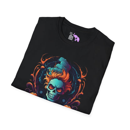 Creepy Boo 6 Adult T-shirt