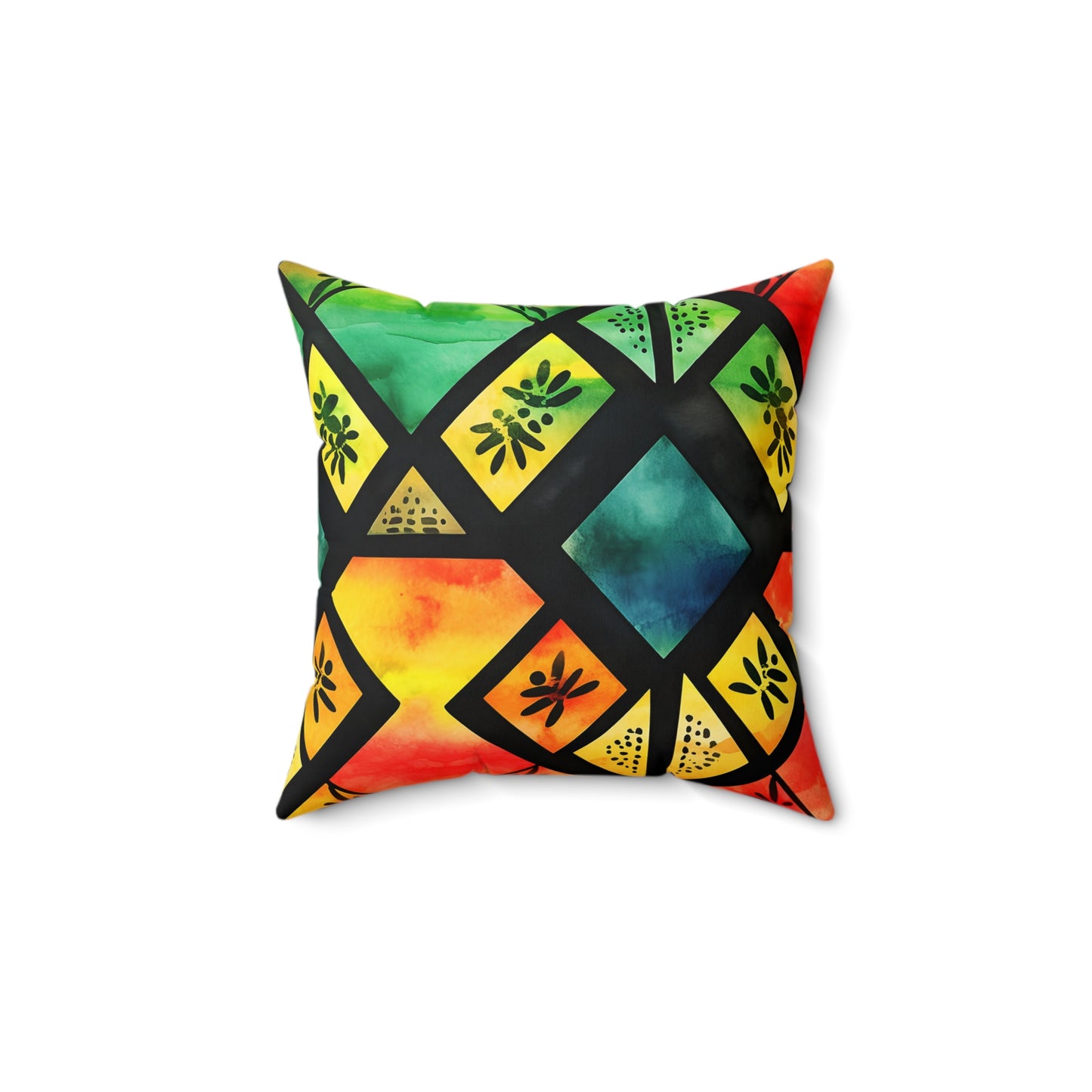 Freedom Flame Throw Pillow