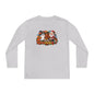 Happy Hallowthanksmas (Ghost/Turkey/Santa) Youth Long Sleeve Tee