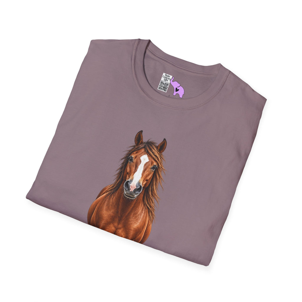 ""Front to Back Horse Lover Adult T-shirt