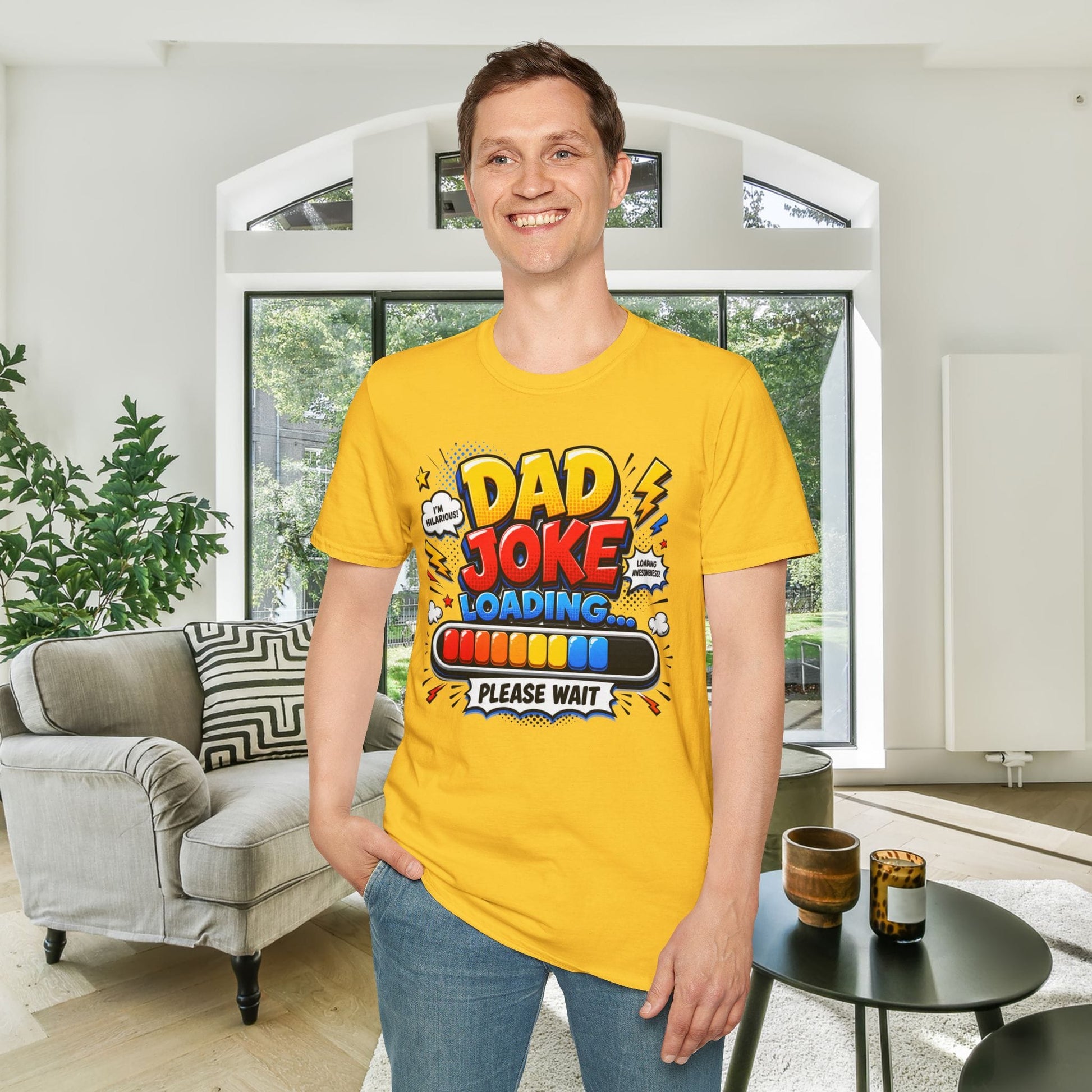 Dad Joke Loading Please Wait Adult T-shirt
