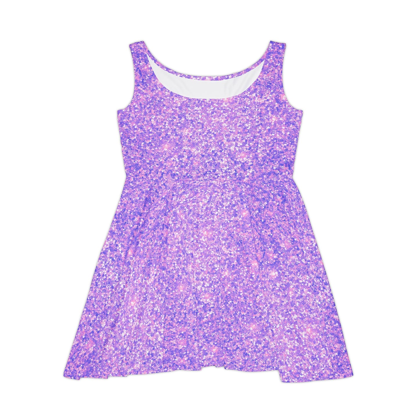 Lavender Crystal Women's Skater Dress