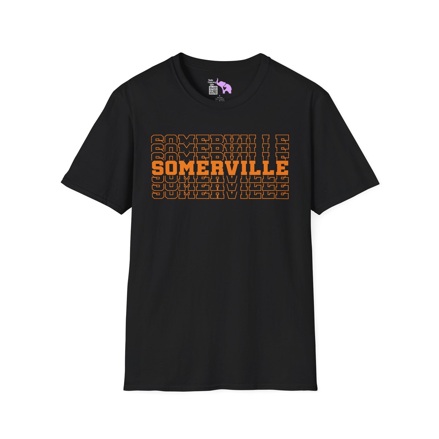 Somerville (Stacked) Adult T-shirt