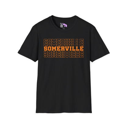 Somerville (Stacked) Adult T-shirt