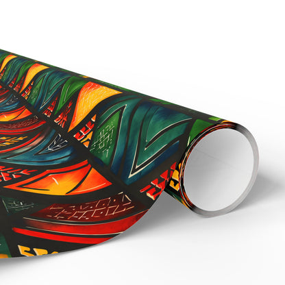 Ancestor Echo Kwanzaa Wrapping Paper