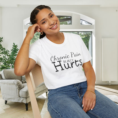 Chronic Pain Really Hurts Adult T-shirt