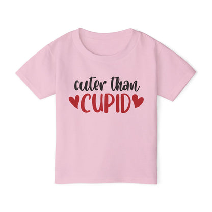 Cuter Than Cupid Heavy Cotton™ Toddler T-shirt