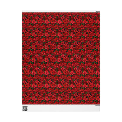 Crimson Noel Wrapping Paper