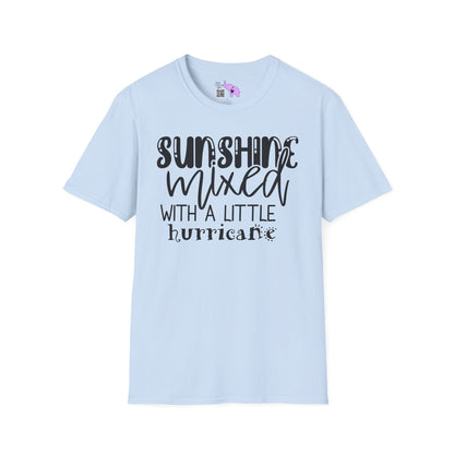 Sunshine Mixed With A Little Hurricane Adult T-shirt