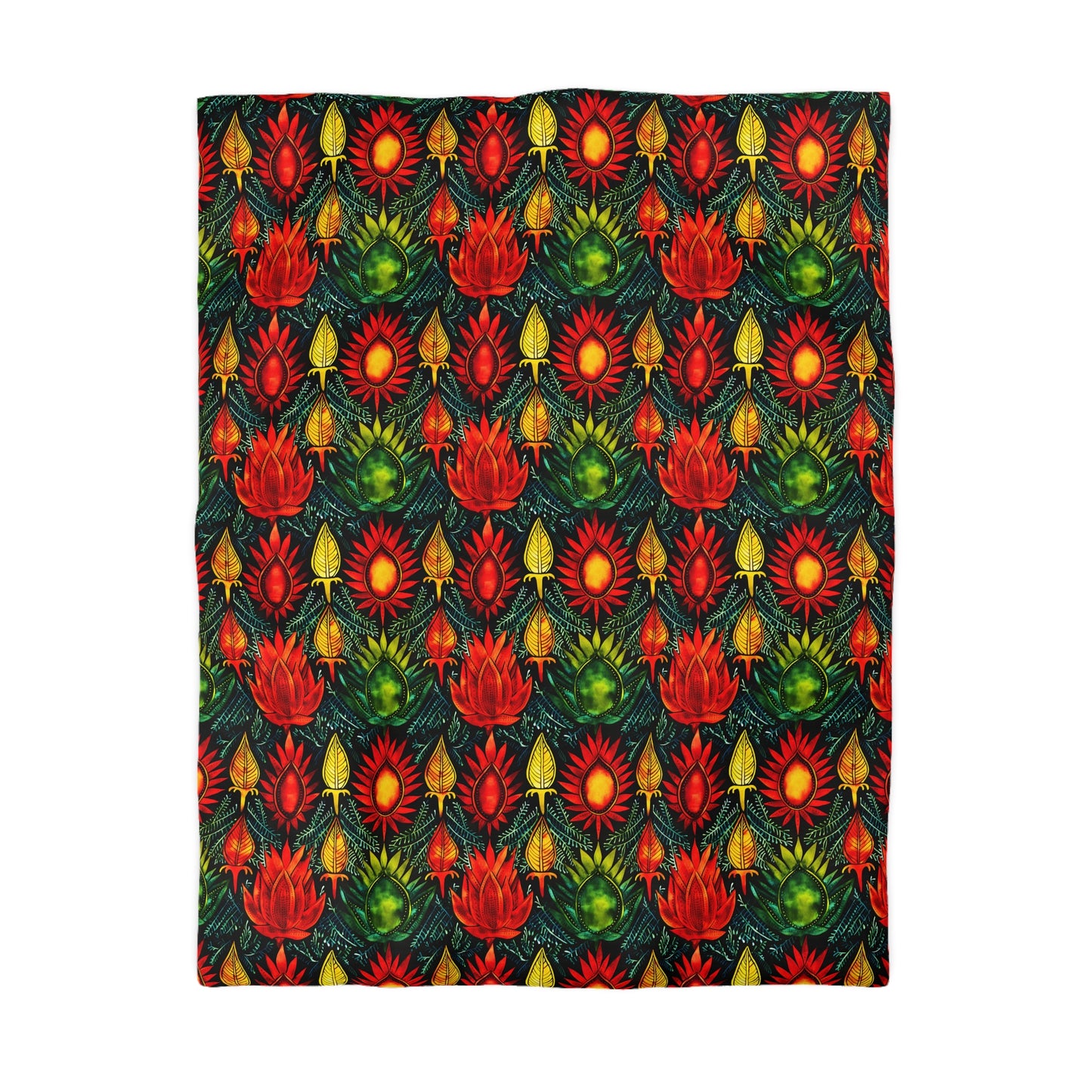 Joyful Burst Microfiber Duvet Cover