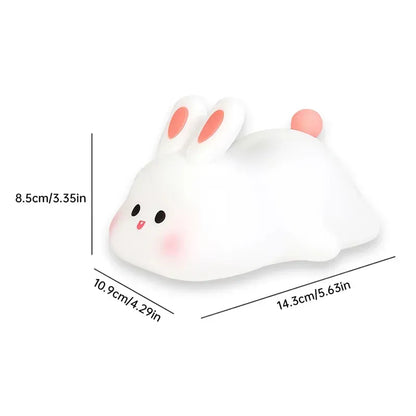 Bunny Rabbit Silicone LED Night Light Touch Sensor