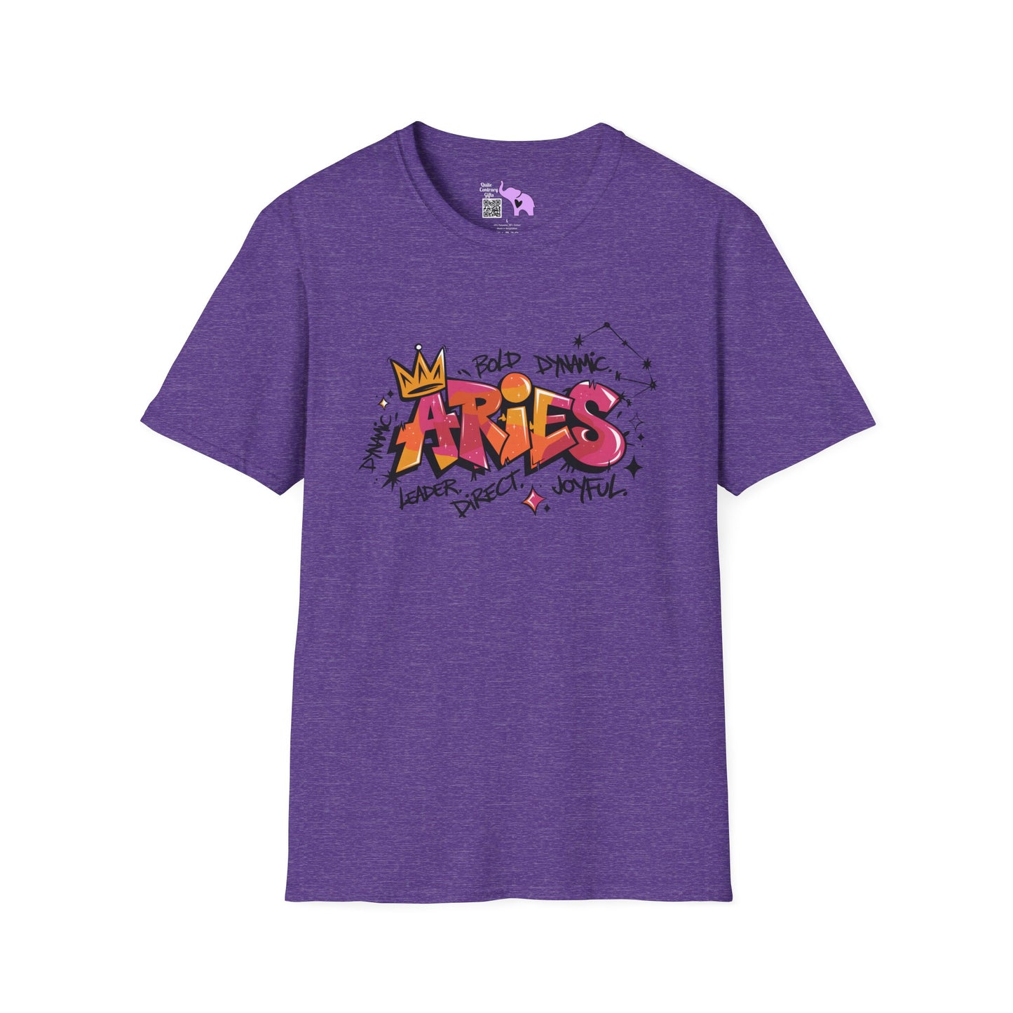 Aries Street Art Adult T-shirt