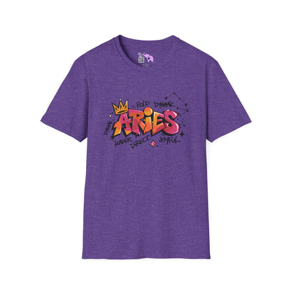 Aries Street Art Adult T-shirt