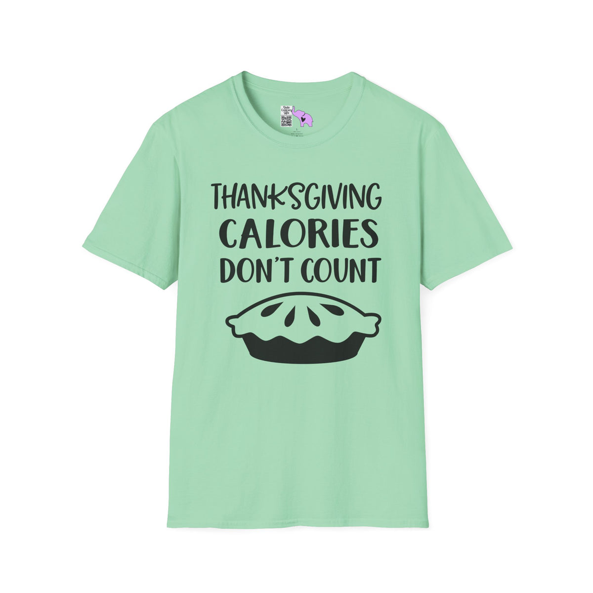 Thanksgiving Calories Don't Count Adult T-shirt