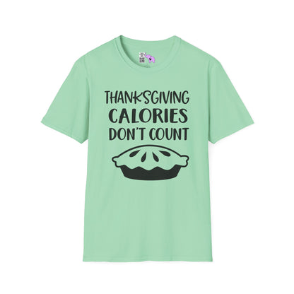 Thanksgiving Calories Don't Count Adult T-shirt
