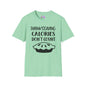 Thanksgiving Calories Don't Count Adult T-shirt