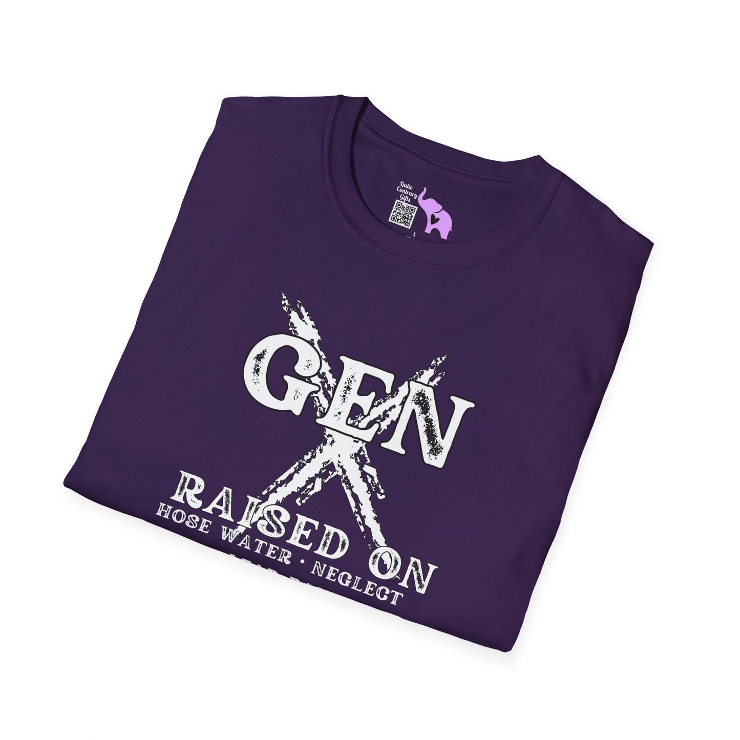 Gen X Raised On.. We Are... Leave Us Alone Adult T-shirt