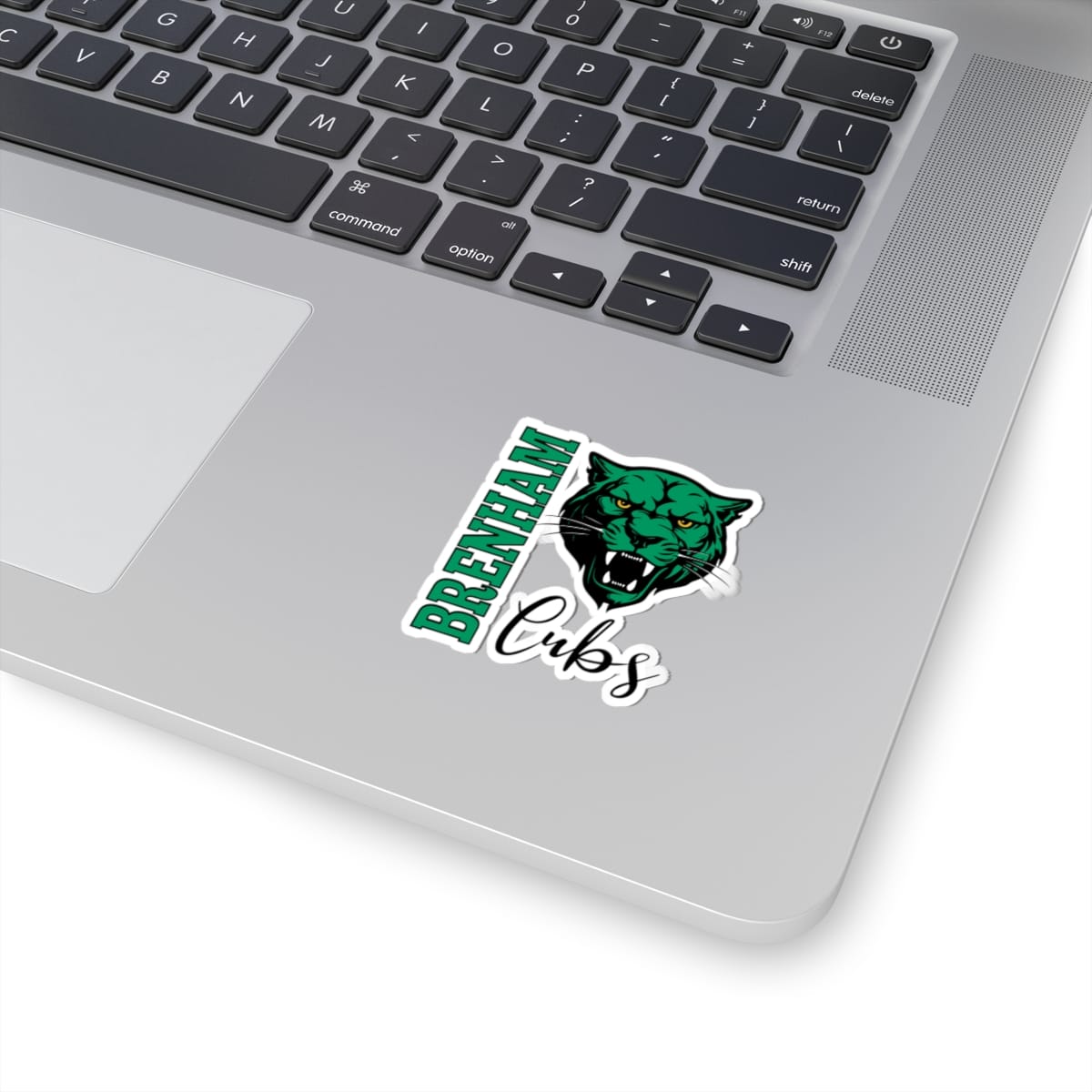 Brenham Vertical Fury, Black Kiss-Cut Decal