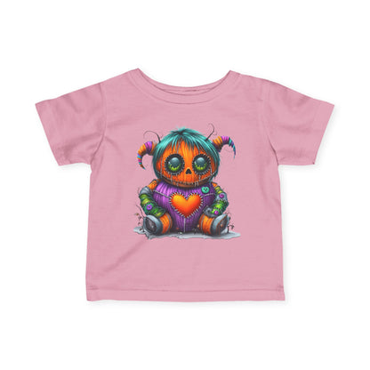Patchwork Pumpkin Heart Infant T-Shirt