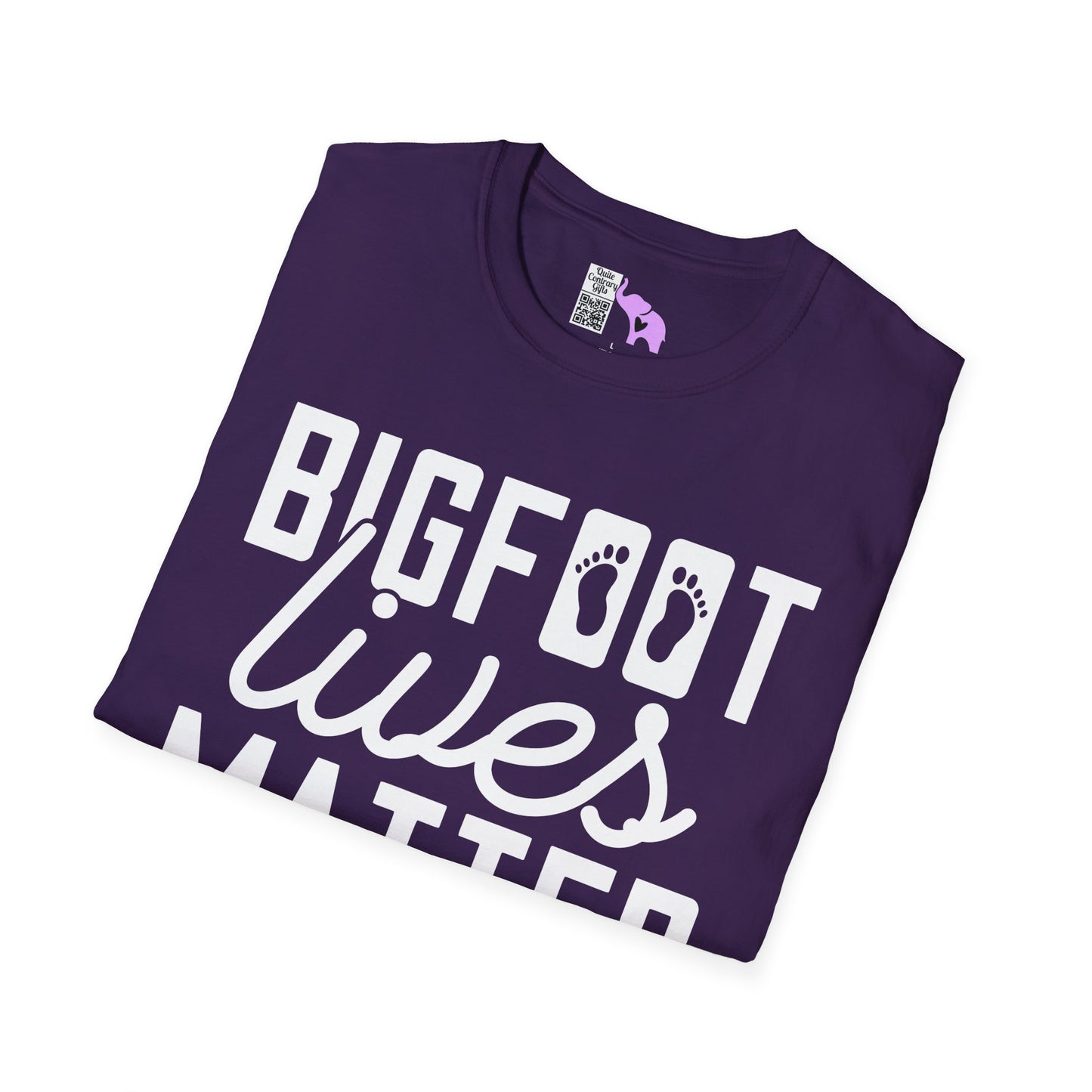 Bigfoot Lives Matter Adult T-shirt