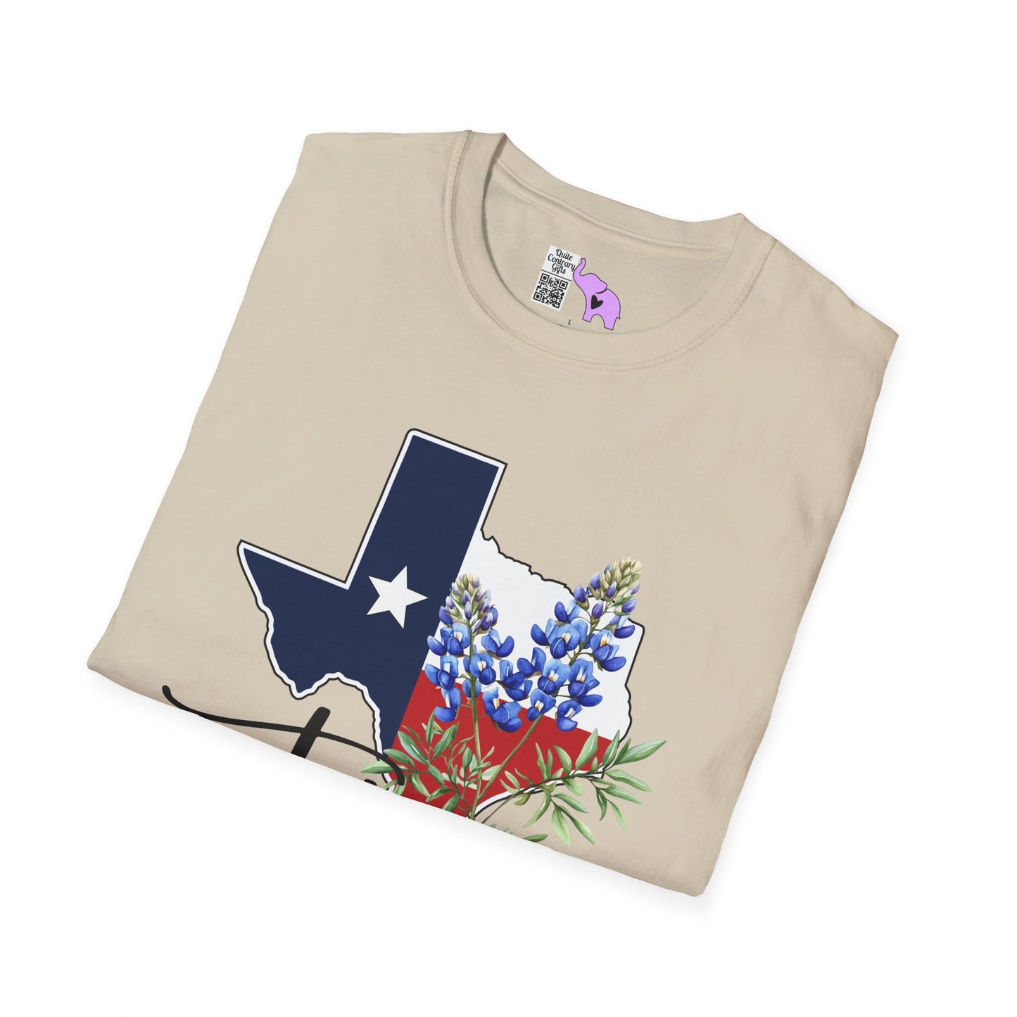 Texas Bluebonnets Adult T-shirt