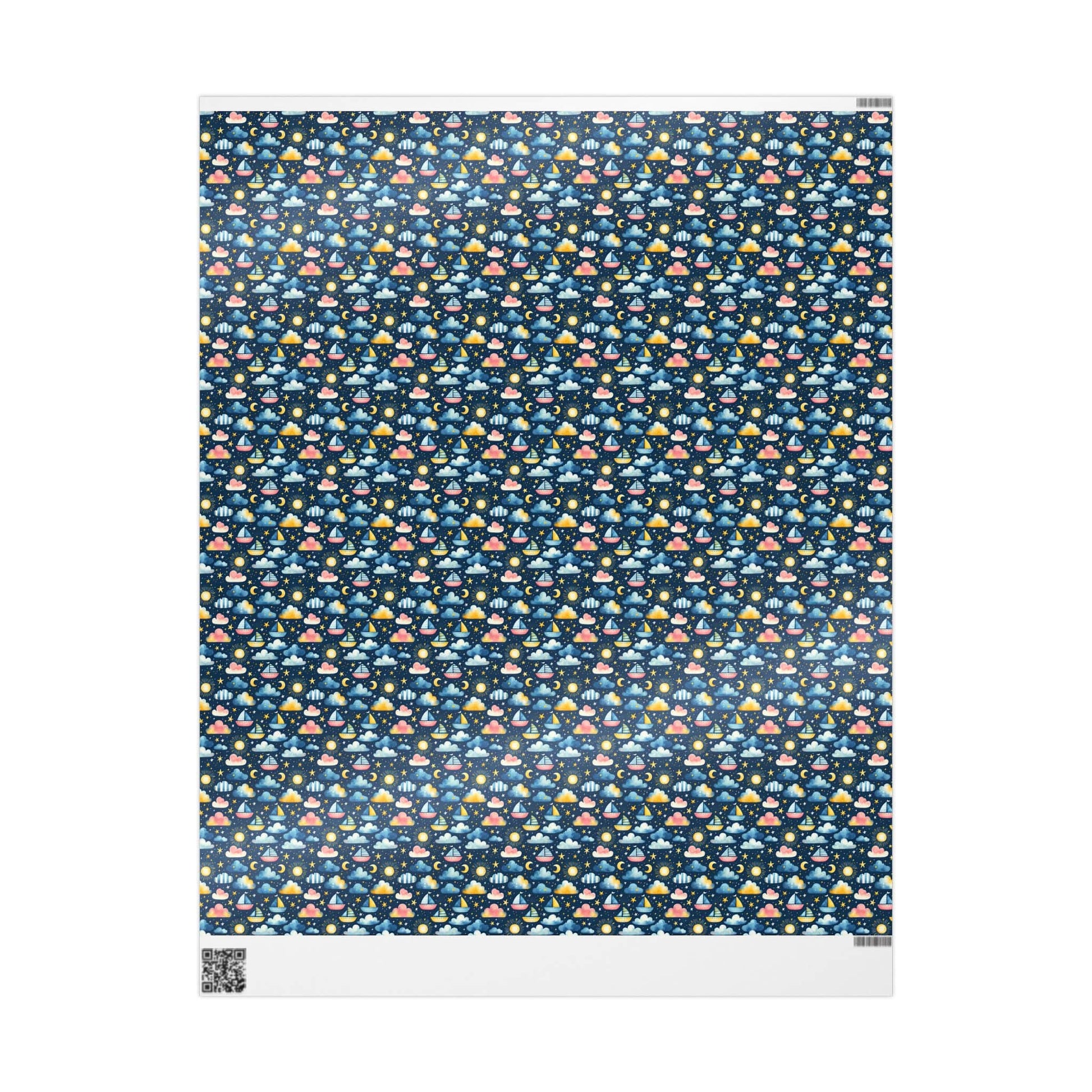 Night Sail Dreams Wrapping Paper