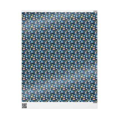 Night Sail Dreams Wrapping Paper