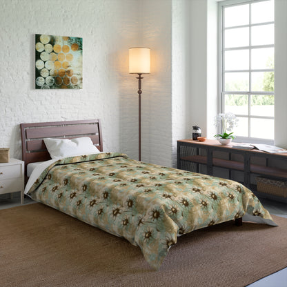 Worn Meadow Daisies Basic Bedding Set