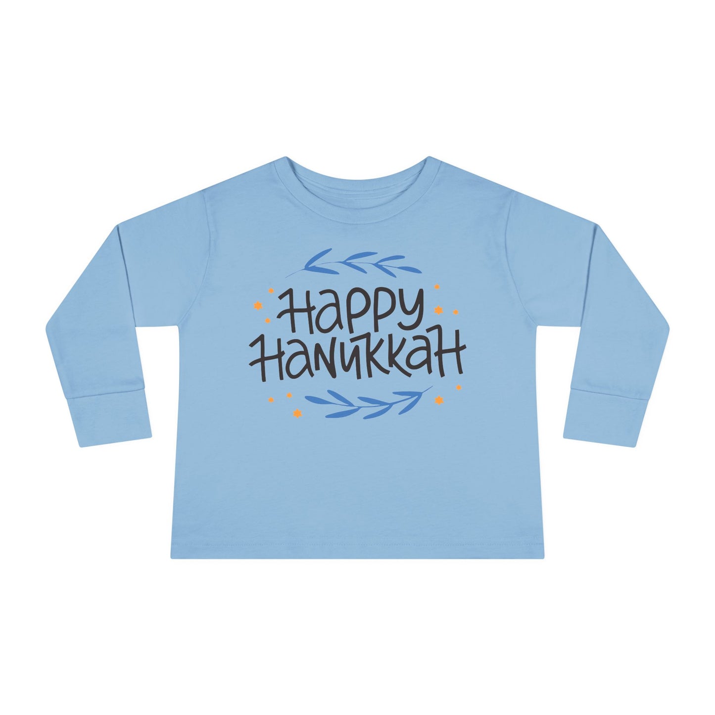 Happy Hanukkah 2 Toddler Long Sleeve Tee