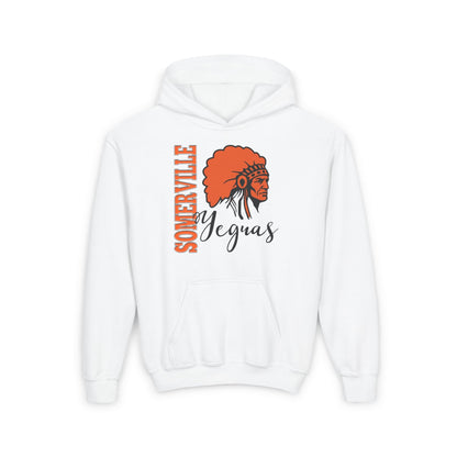 Somerville Vertical Fury Youth Heavy Blend Hoodie