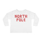 North Pole Toddler Long Sleeve Tee