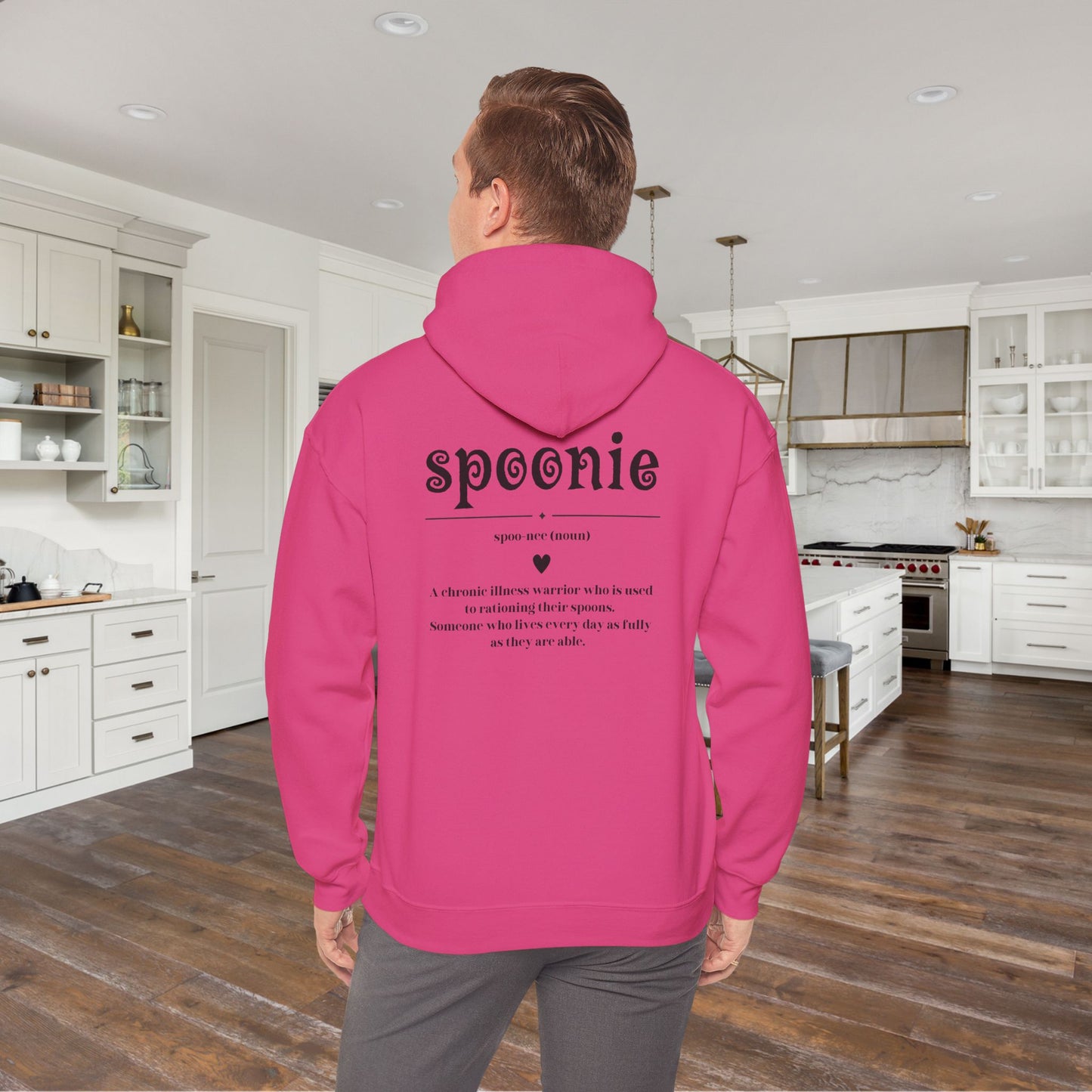 Spoonie Warrior Definition Heavy Blend™ Hooded Sweatshirt