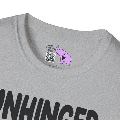 Unhinged and Causing Trouble Adult T-shirt