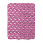 Blush Flutter Fleece Blanket