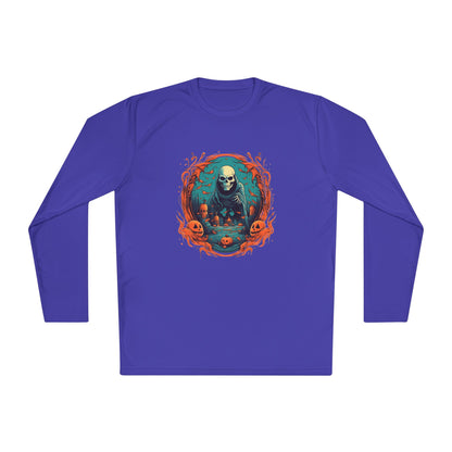 Creepy Ghost 3 Adult Long Sleeve Tee