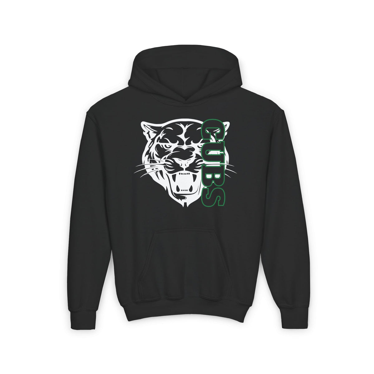 Brenham Cubs Mascot Youth Heavy Blend Hoodie