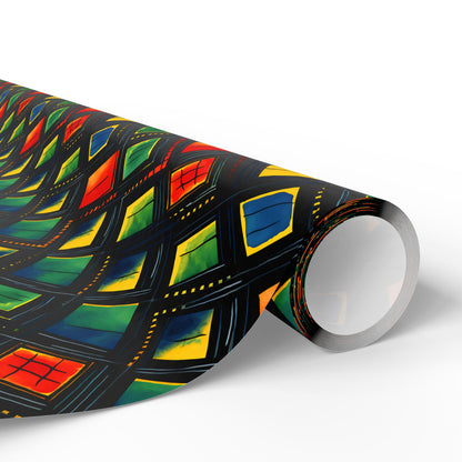 Radiant Purpose Kwanzaa Wrapping Paper