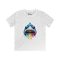 Colorful Shark Youth Softstyle Tee